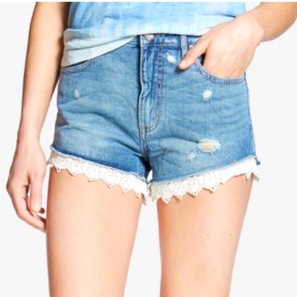 Free People Jean Shorts 🩵